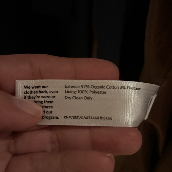 NWT Eileen Fisher Women’s Midnight Blue Wrap Coat Size Medium - Picture 10 of 11